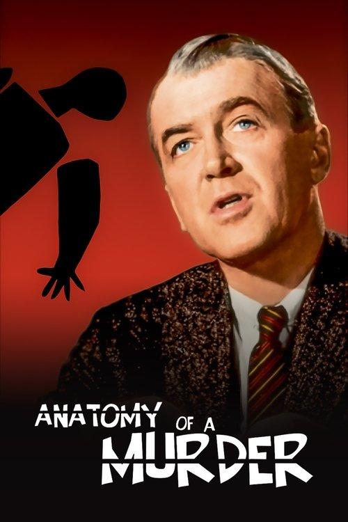 Anatomy of a Murder 1959 official movie poster