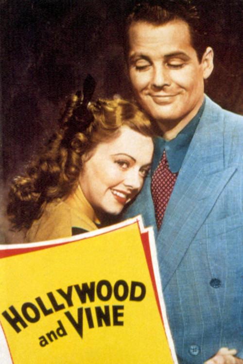 Hollywood and Vine 1945 official movie poster