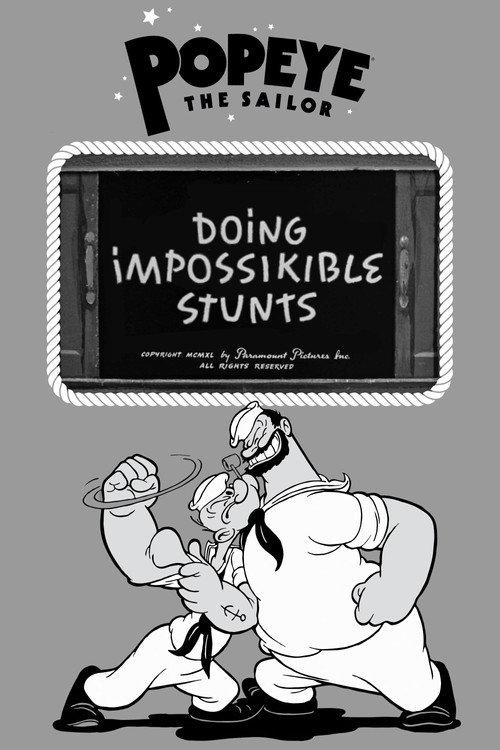 Doing Impossikible Stunts 1940 official movie poster