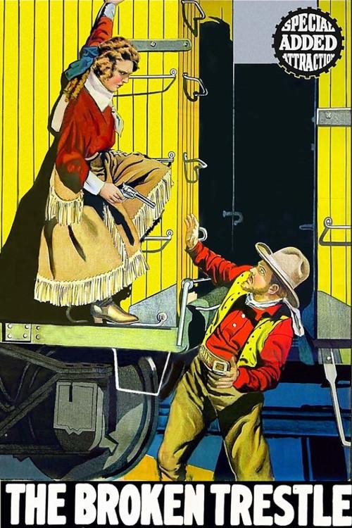 The Broken Trestle 1920 official movie poster