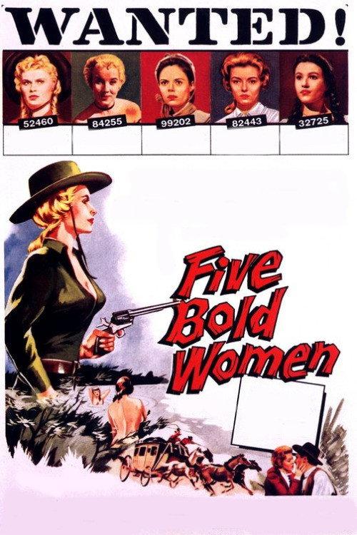 Five Bold Women 1960 official movie poster