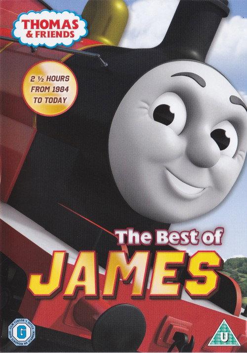 Thomas & Friends: The Best of James 2012 official movie poster
