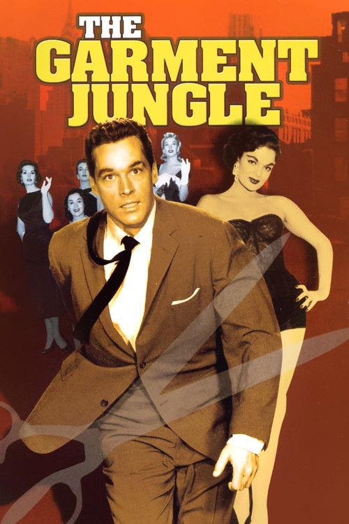 The Garment Jungle 1957 official movie poster