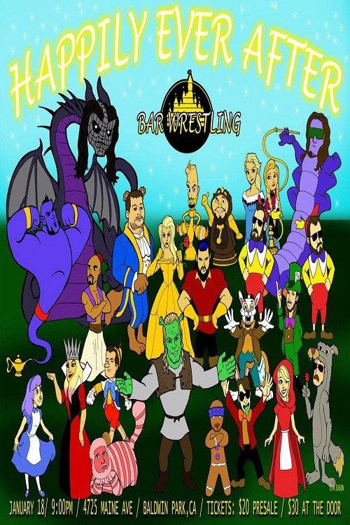 Bar Wrestling 8: Happily Ever After 2018 official movie poster