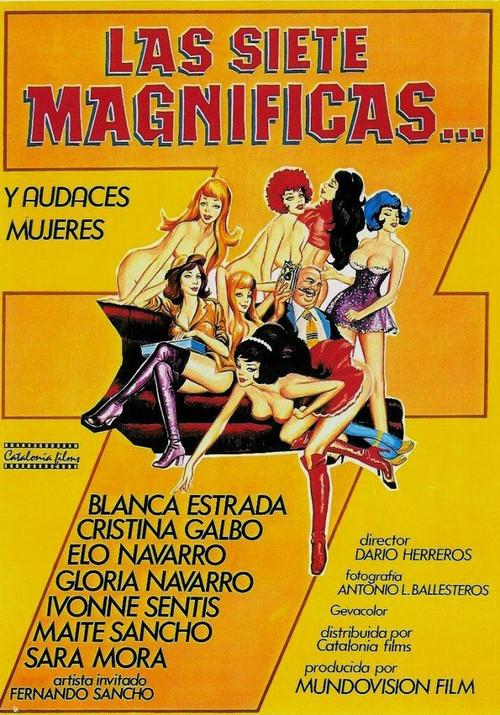The Seven Magnificent and Bold Women 1979 official movie poster