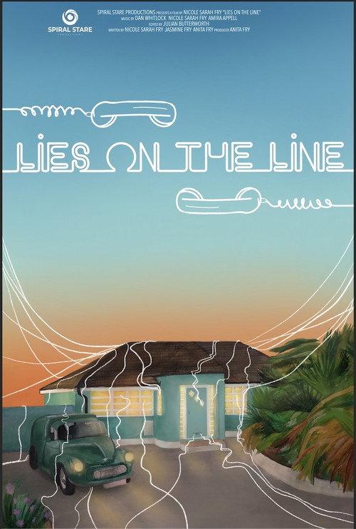 Lies on the Line 2023 official movie poster