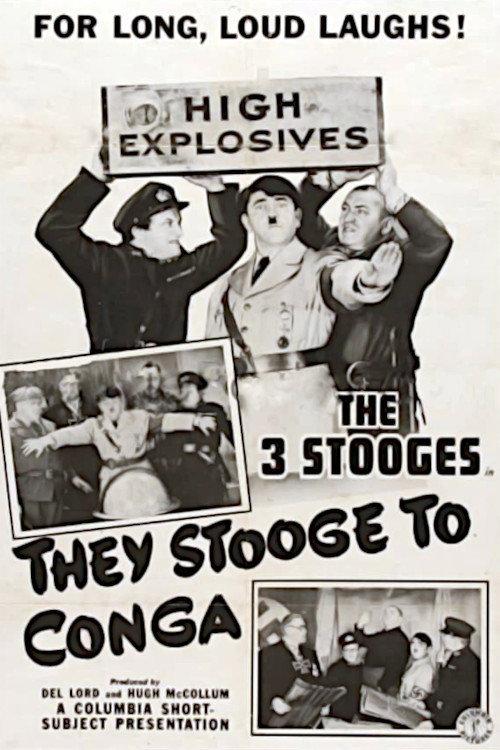 They Stooge to Conga 1943 official movie poster