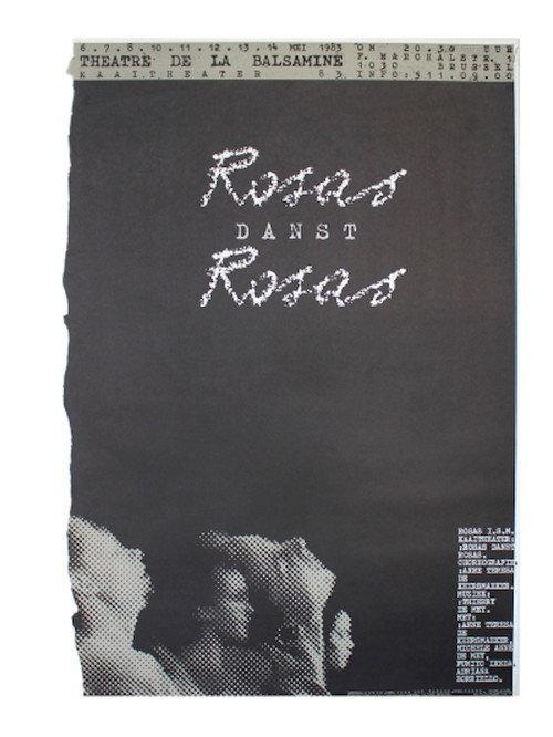 Het Gerucht: Rosas danst Rosas 1983 official movie poster