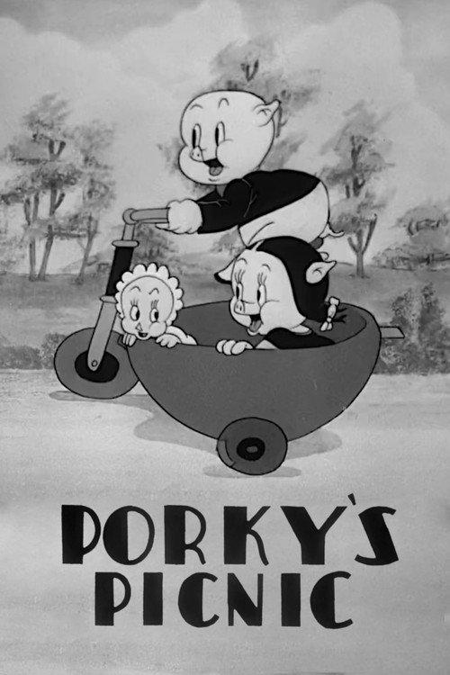 Porky's Picnic 1939 official movie poster