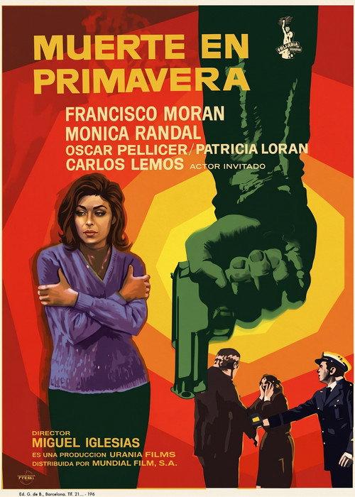 Muerte en primavera 1965 official movie poster