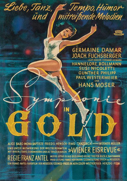 Symphonie in Gold 1956 official movie poster
