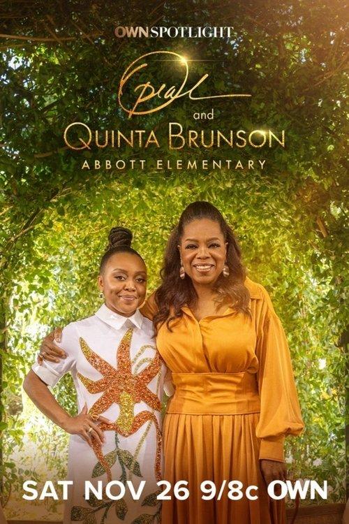 Oprah and Quinta Brunson Abbott Elementary 2022 official movie poster