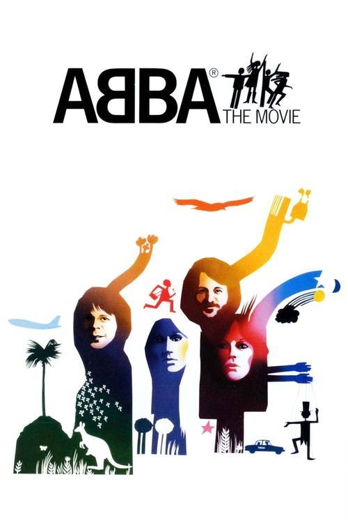 ABBA: The Movie 1977 official movie poster