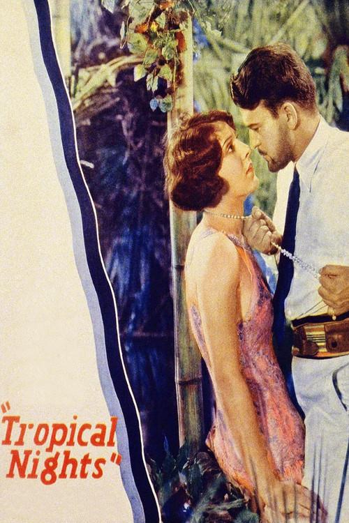 Tropical Nights 1928 official movie poster