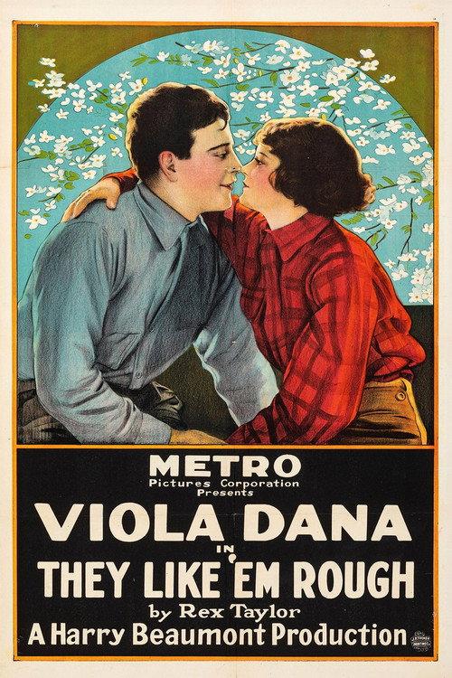 They Like 'Em Rough 1922 official movie poster