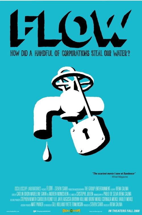 Flow: For Love of Water 2008 official movie poster