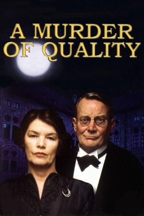 A Murder of Quality 1991 official movie poster