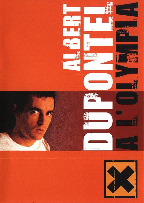 Albert Dupontel à l'Olympia 1992 official movie poster