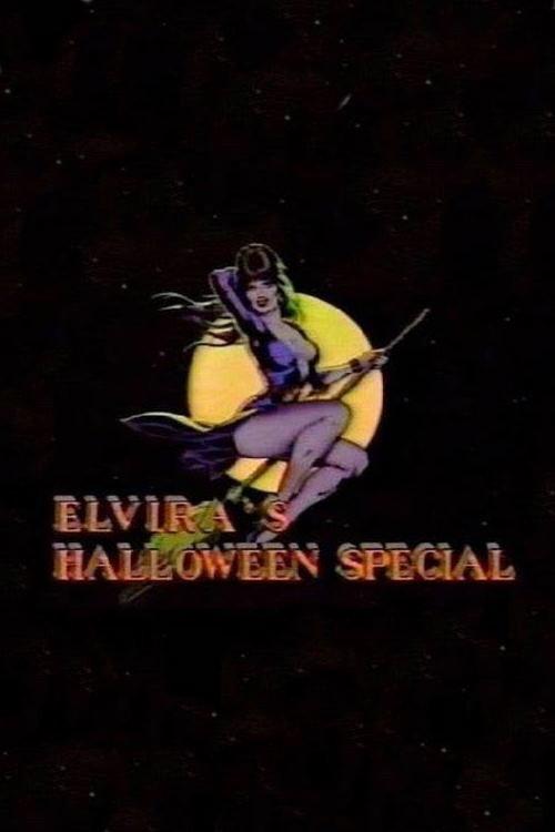 Elvira's Halloween Special 1986 official movie poster