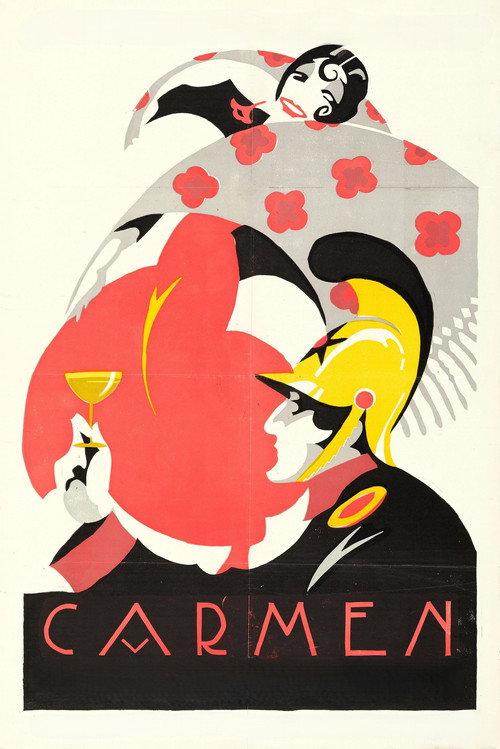 Carmen 1918 official movie poster