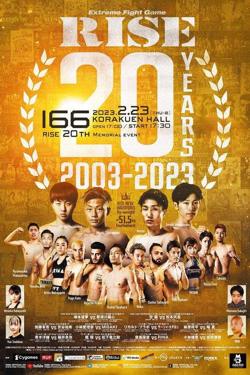 RISE 166 -RISE 20th Memorial event- 2023 official movie poster