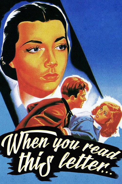 When You Read This Letter 1953 official movie poster