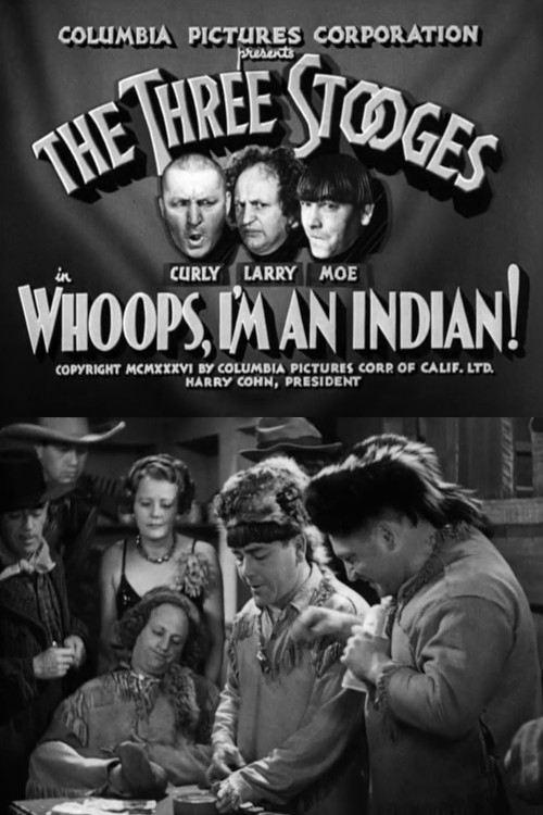 Whoops, I'm an Indian! 1936 official movie poster