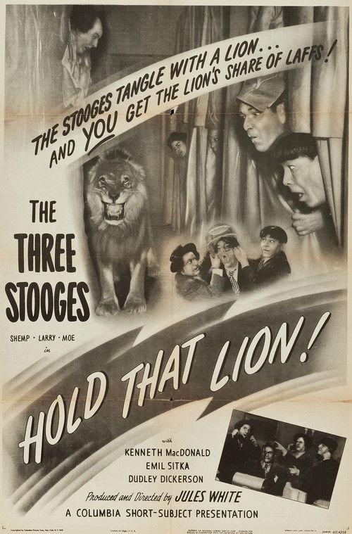 Hold That Lion! 1947 official movie poster