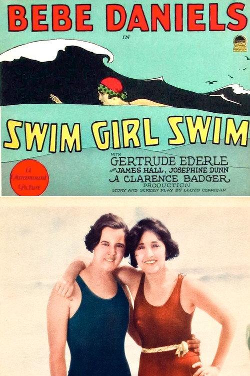 Swim Girl, Swim 1927 official movie poster