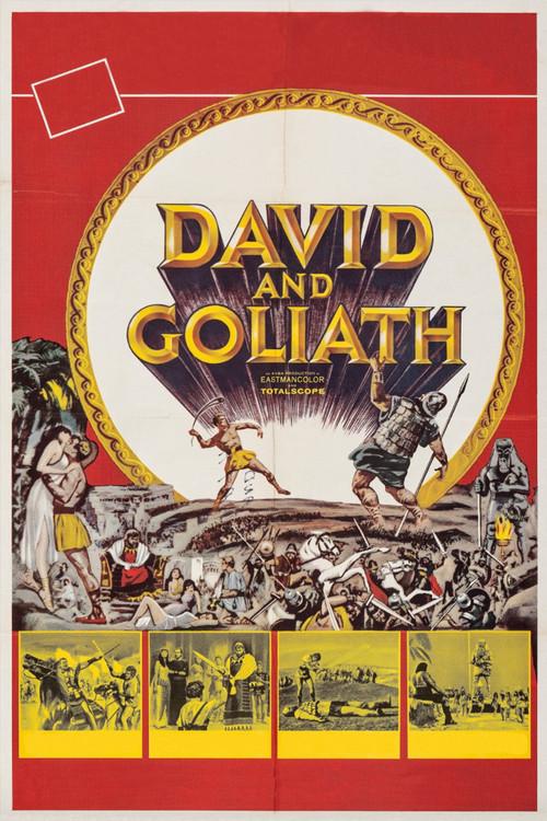 David and Goliath 1960 official movie poster