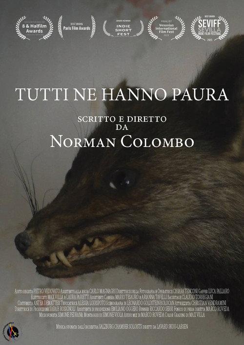 Tutti ne hanno paura 2022 official movie poster