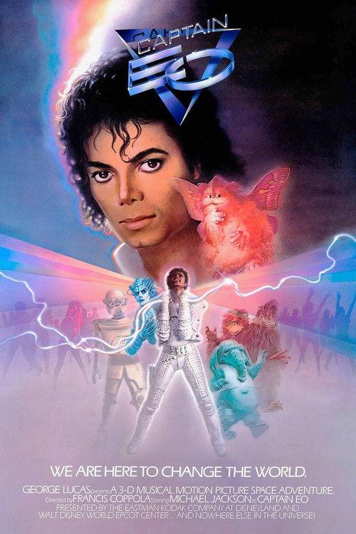 Captain EO 1986 official movie poster