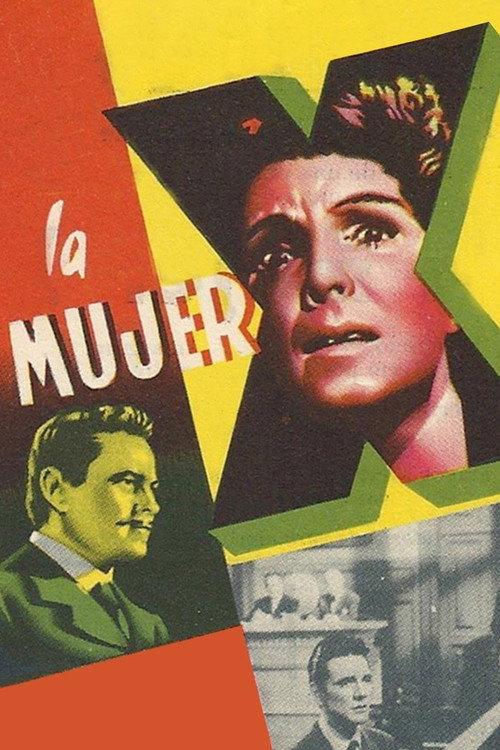 La mujer X 1955 official movie poster