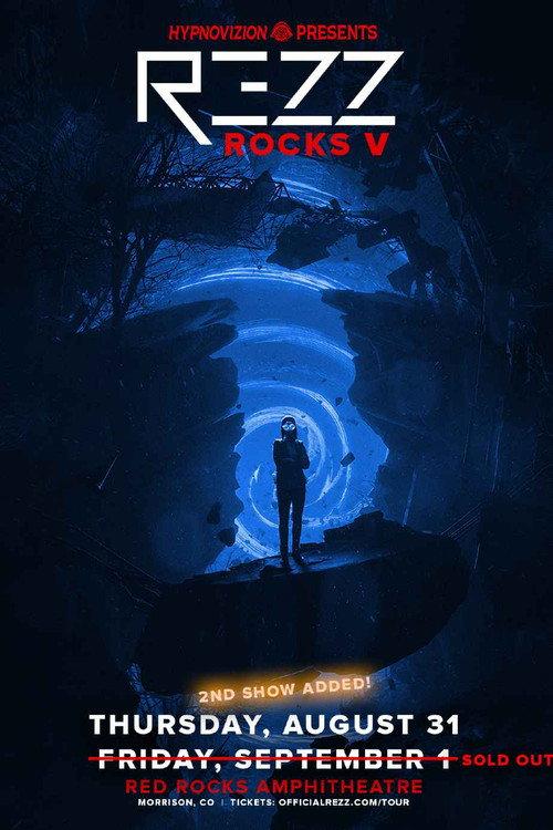 REZZ - Live at Red Rocks Amphitheatre 2023 (Night 1) 2023 official movie poster