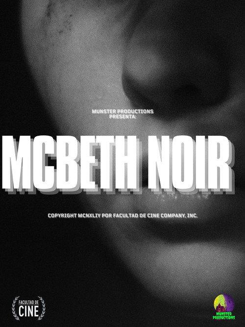 Mcbeth Noir 2023 official movie poster