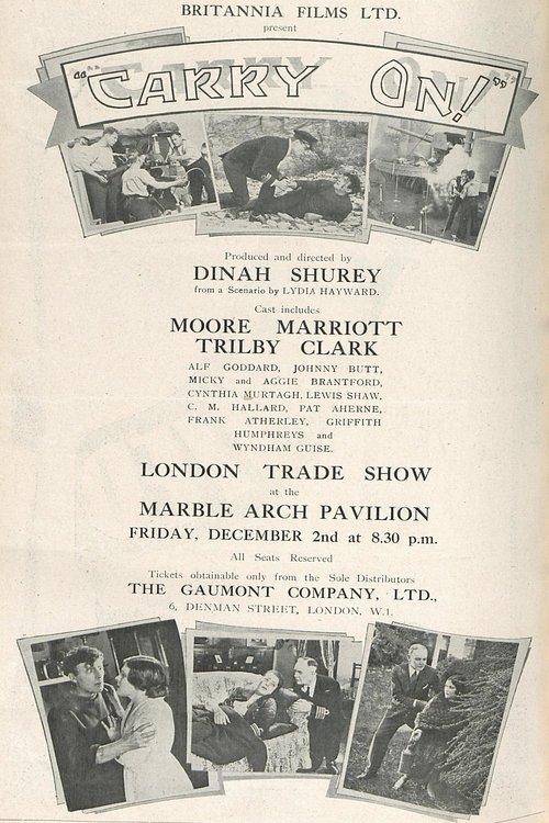 Carry On! 1927 official movie poster
