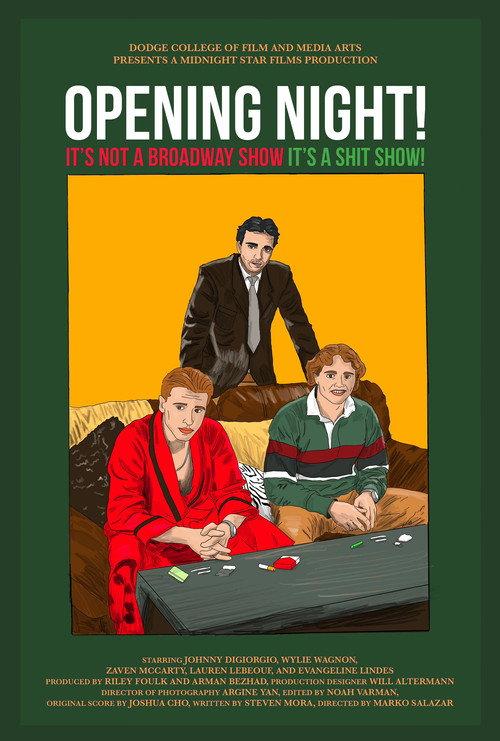 Opening Night 2025 official movie poster