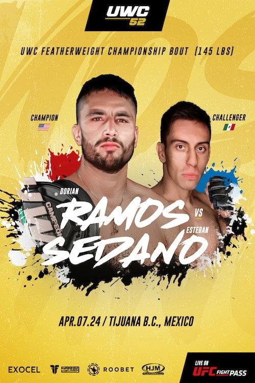 UWC 52: Ramos vs. Sedano 2024 official movie poster