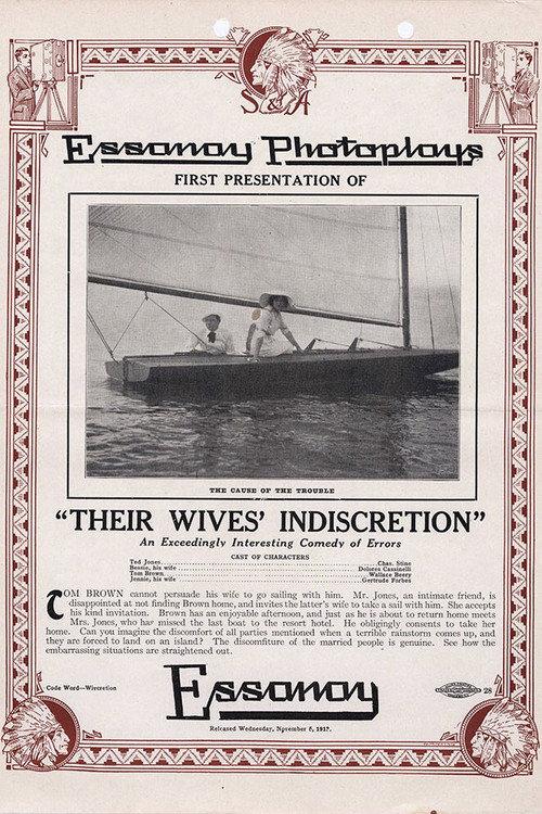 Their Wives' Indiscretion 1913 official movie poster