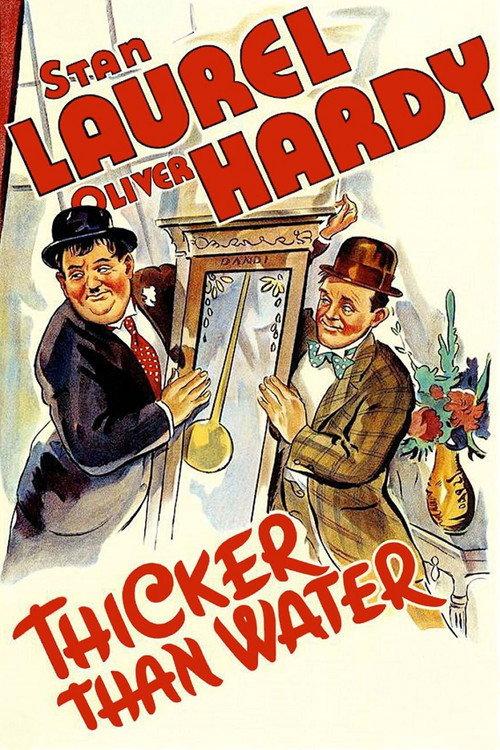 Thicker Than Water 1935 official movie poster