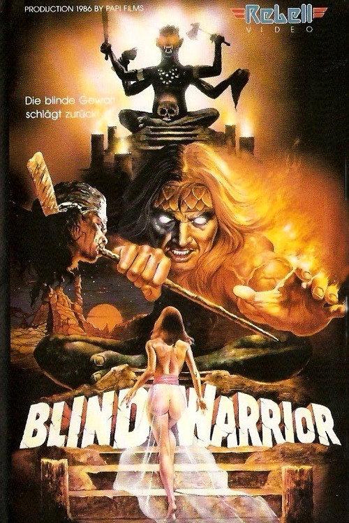 The Blind Man from Ghost Cave: Blind Warrior 1987 official movie poster