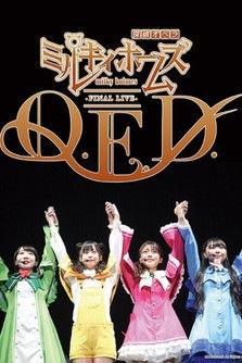 Milky Holmes Final Live Q.E.D. 2019 official movie poster