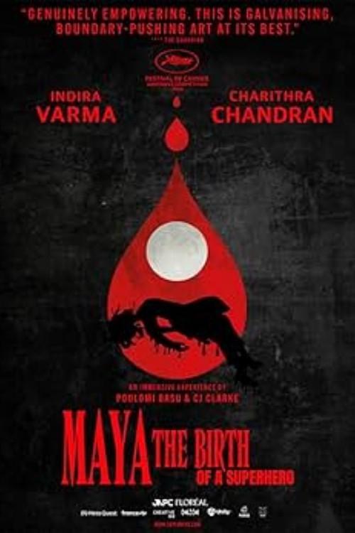 Maya: Birth of a Superhero 2024 official movie poster