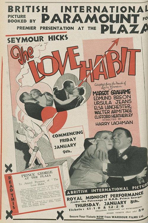 The Love Habit 1931 official movie poster