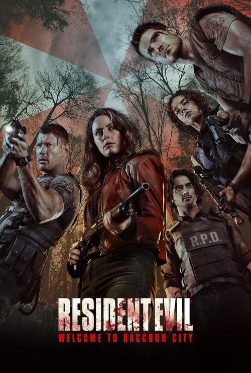 Resident Evil: Welcome to Raccoon City 2021 official movie poster