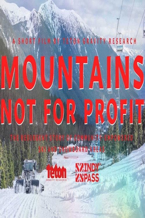Mountains Not For Profit 2024 official movie poster