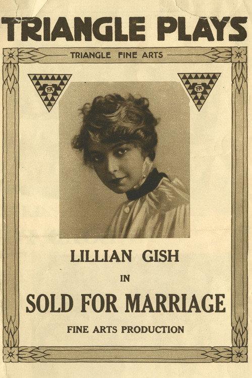 Sold for Marriage 1916 official movie poster