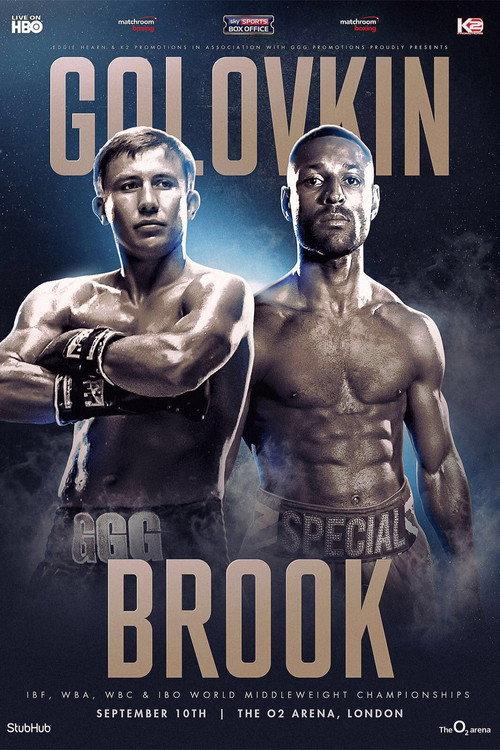 Gennady Golovkin vs. Kell Brook 2016 official movie poster