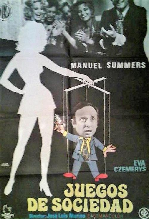 Juegos de sociedad 1974 official movie poster