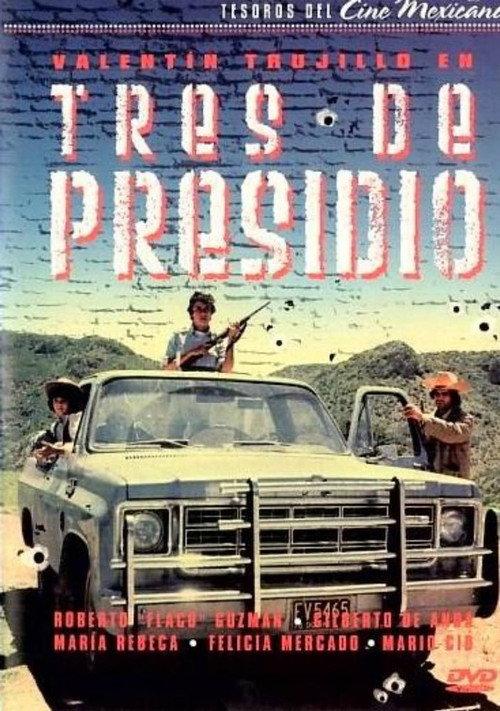 Tres de presidio 1980 official movie poster
